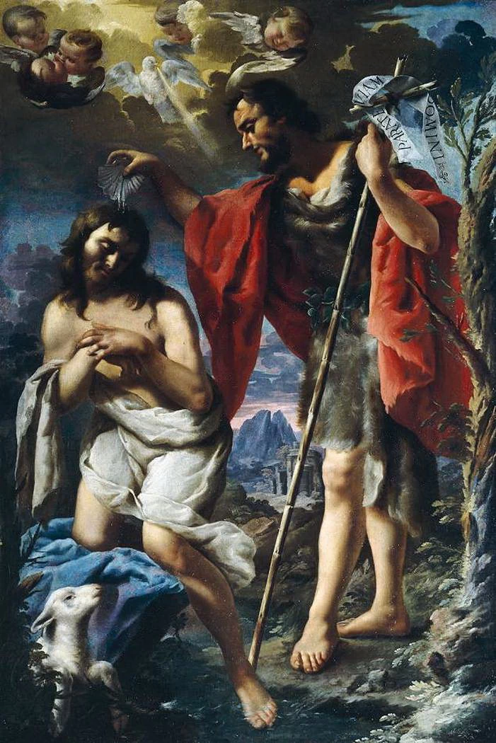 Il battesimo di Cristo - San Pietro a Ripoli